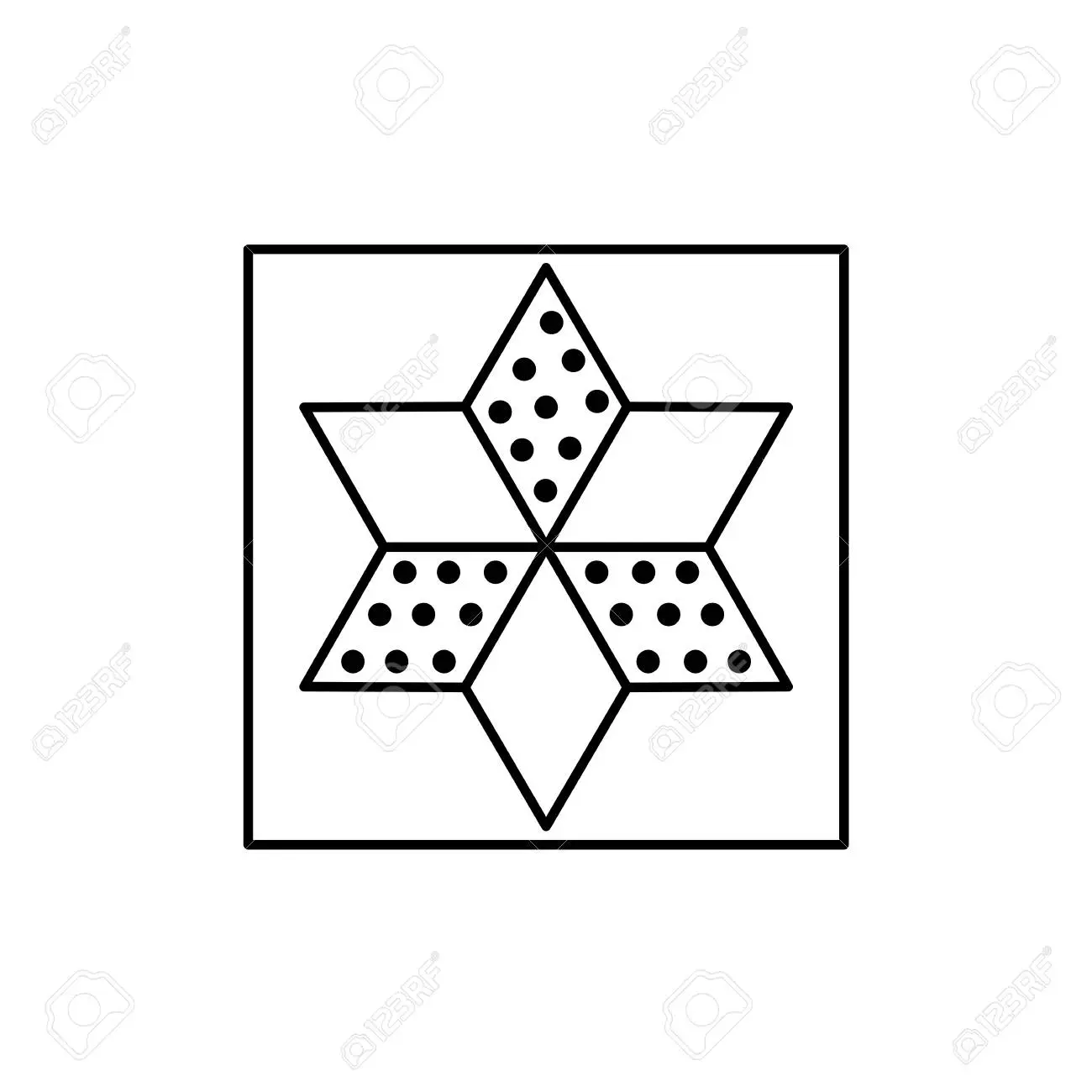 108095257-black-white-vector-illustration-of-star-quilt-pattern-line-icon-of-quilting-patchwork-geometric-desi